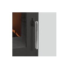 Kaminofen Justus Vegas - 6 kW -  Stahl Schwarz - Specksteinkeramik