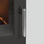 Kaminofen Justus Vegas - 6 kW -  Stahl Schwarz - Specksteinkeramik