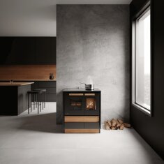 K&uuml;chenherd Lohberger - Style 75 Alpin - 6 kW