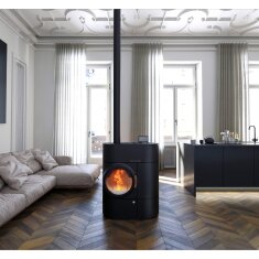 Kombiofen Pellet & Scheitholz Austroflamm Clou Duo - 6,8 kW