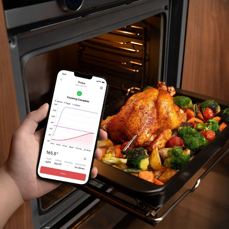Typhur Sync One kabelloses Fleischthermometer mit 1 Sonde - wireless