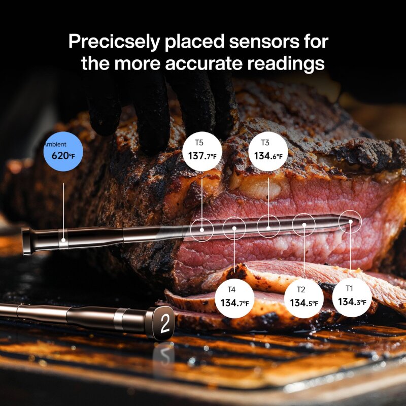 Typhur Sync Dual - kabelloses Fleischthermometer mit 2 Sonden - wireless