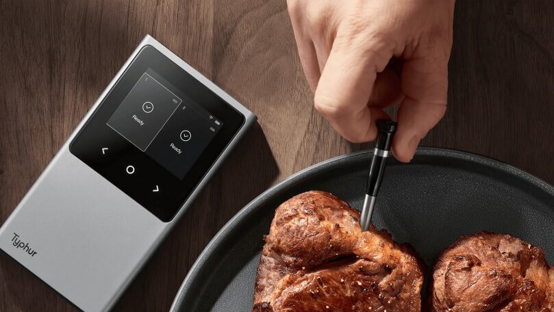 Typhur Sync Dual - kabelloses 2 Fühler Fleischthermometer - wireless