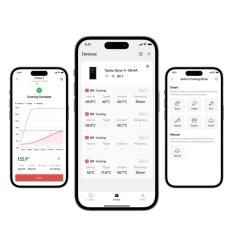 Typhur Sync Quad - drahtloses 4- F&uuml;hler Fleischthermometer - wireless