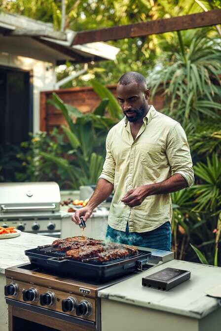 Typhur Sync Quad - drahtloses 4- Fühler Fleischthermometer - wireless