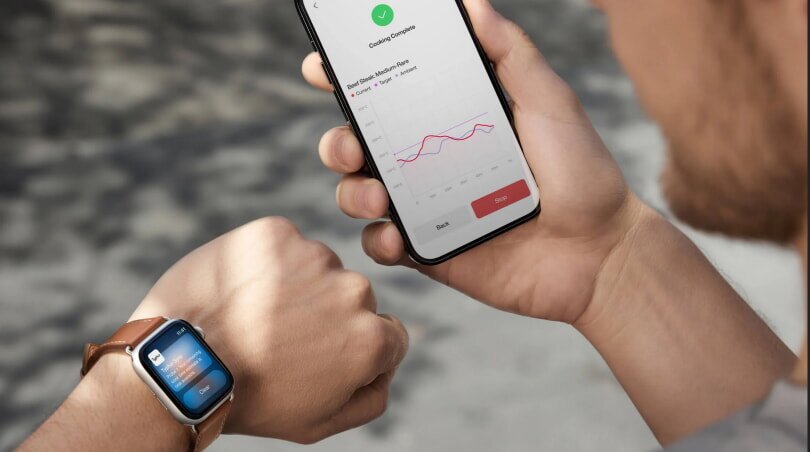 Typhur Sync Quad - drahtloses 4- Fühler Fleischthermometer - wireless