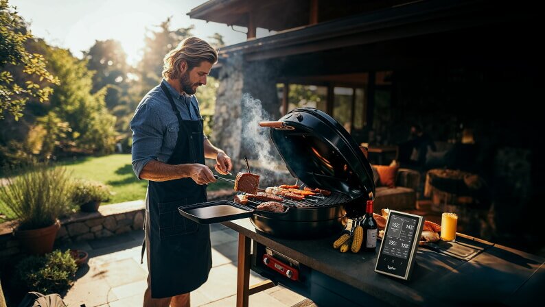 Typhur Sync Quad - drahtloses 4- Fühler Fleischthermometer - wireless