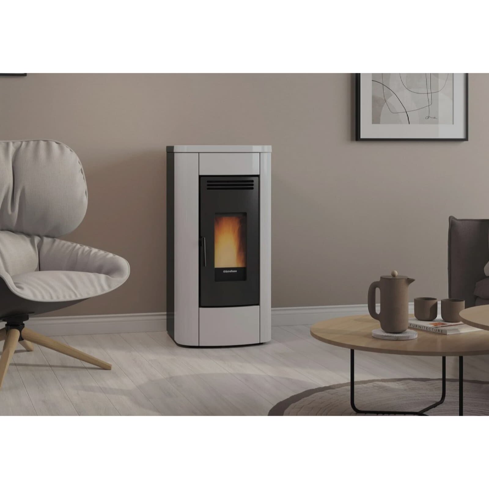 Pelletofen La Nordica Extraflame Klaudia Plus 5.0 (kanalisierbar) - 8 kW