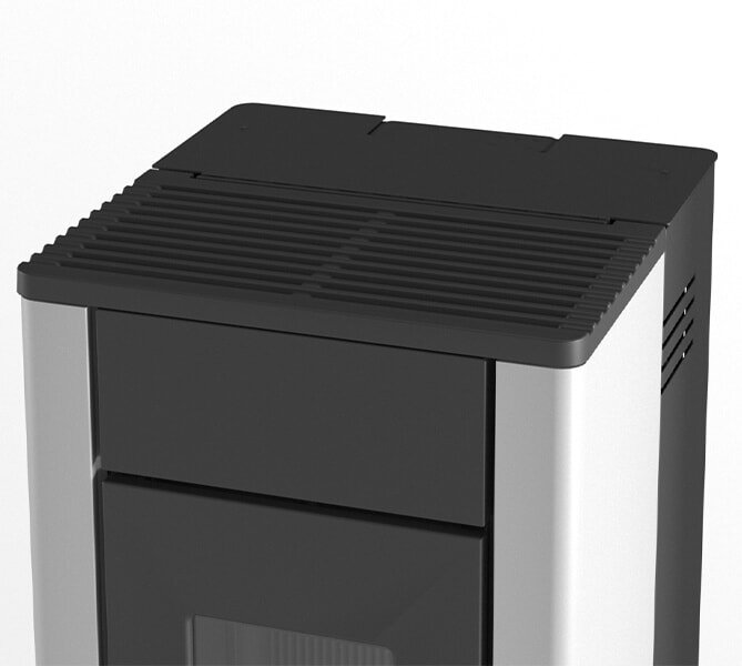 Pelletofen MCZ MAY Air 7 R S2 5S (Anschluss hinten) - 7 kW