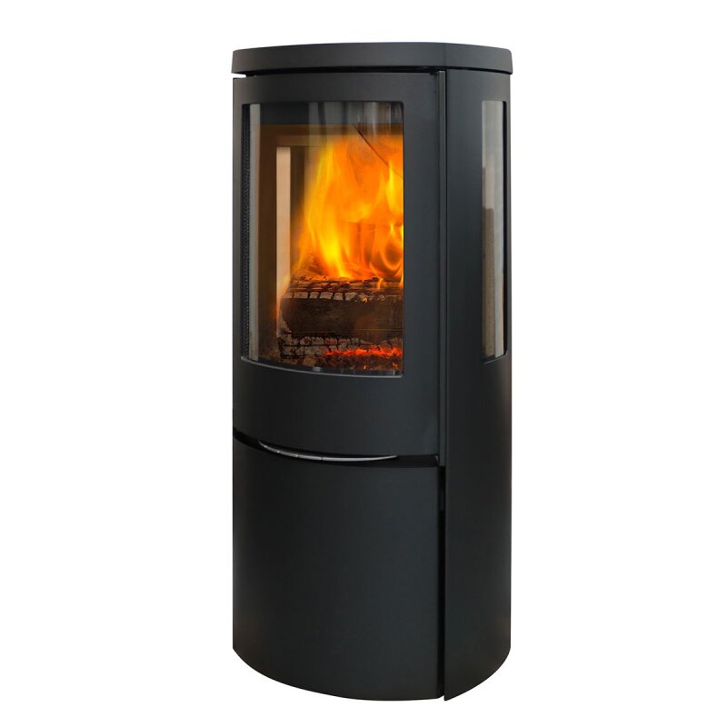 Kaminofen Jydepejsen Cozy Classic mit Seitenfenster - 6 kW