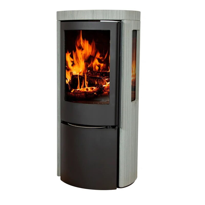 Kaminofen Jydepejsen Cozy Classic mit Seitenfenster - 6 kW