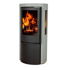 Kaminofen Jydepejsen Cozy Classic mit Seitenfenster - 6 kW