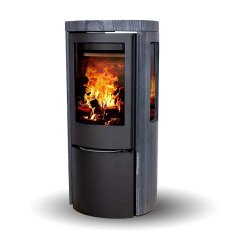 Kaminofen Jydepejsen Cozy Classic mit Seitenfenster - 6 kW