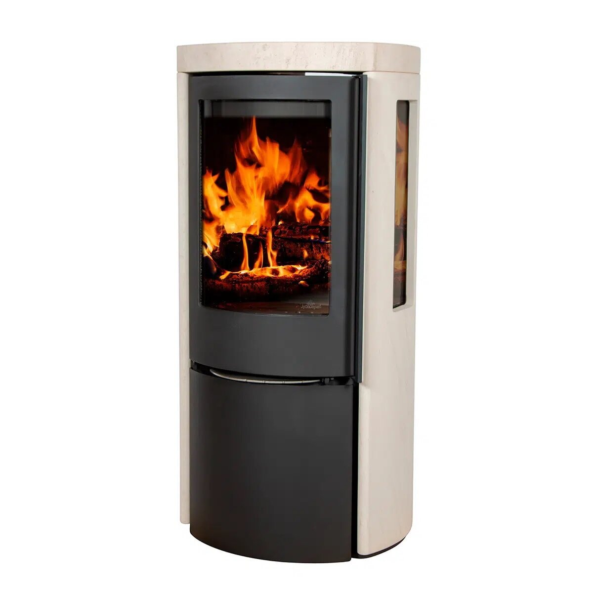Kaminofen Jydepejsen Cozy Classic mit Seitenfenster - 6 kW