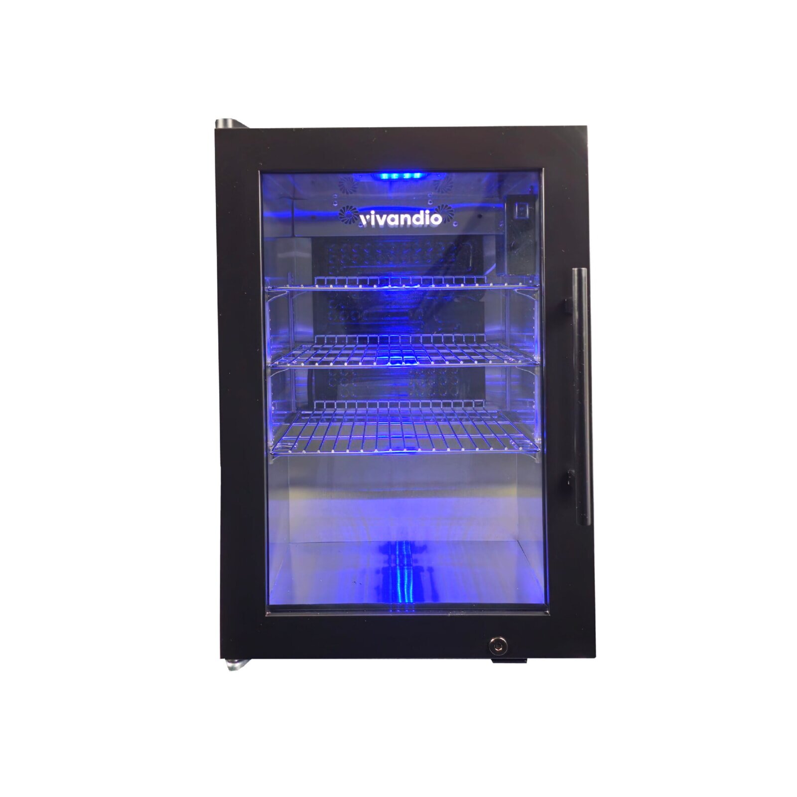 Vivandio Outdoor Kühlschrank - mattschwarz - FS-63 - 63 Liter