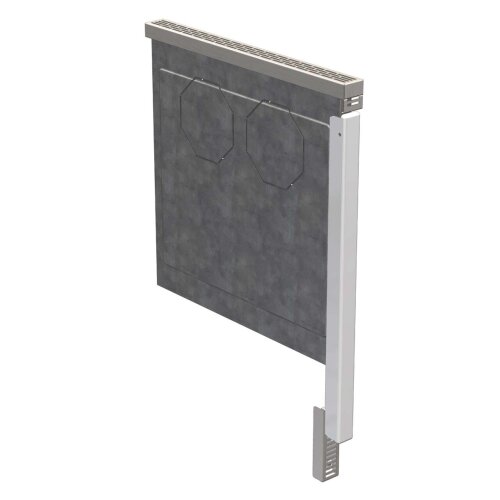 Lohberger Rega Brandschutzeinheit, 100mm - Edelstahl