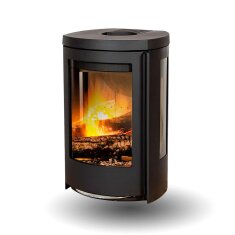 Kaminofen Jydepejsen Cozy Classic Wall mit Seitenfenster...