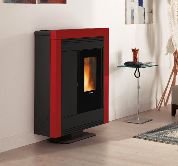Pelletofen La Nordica Extraflame Souvenir Plus Steel 5.0 (kanalisierbar) - 10 kW