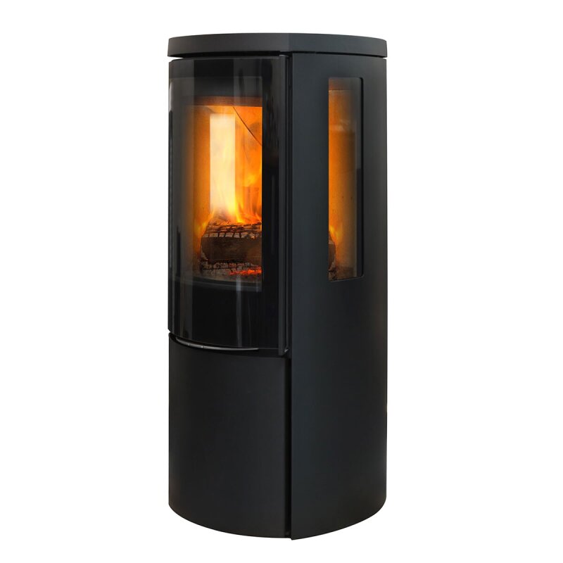 Kaminofen Jydepejsen Cozy Modern mit Seitenfenster - 6 kW