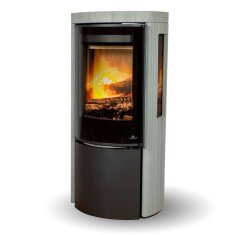 Kaminofen Jydepejsen Cozy Modern mit Seitenfenster - 6 kW