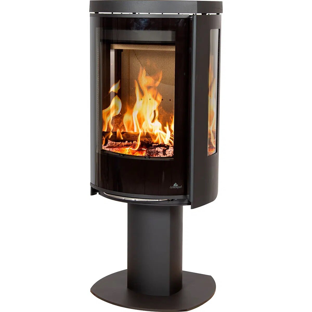 Kaminofen Jydepejsen Cozy Modern Base mit Seitenfenster - 6 kW