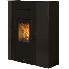 Pelletofen wasserführend Edilkamin BLADE H 15 Evo - Stahl - 14,9 kW