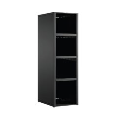 Kaminofen Rizzoli - Serie X - Living - 7,7 kW - Schwarz lackiert