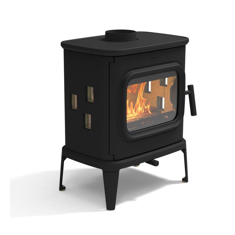 Kaminofen Gussofen Dovre Saga 207 - 8 kW - Schwarz