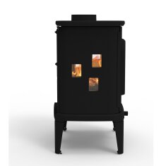 Kaminofen Gussofen Dovre Saga 207 - 8 kW - Schwarz
