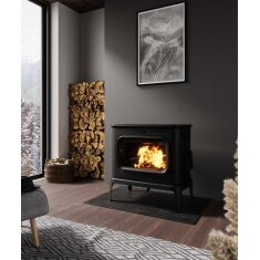 Kaminofen Gussofen Dovre Saga 301 - 10 kW - Schwarz
