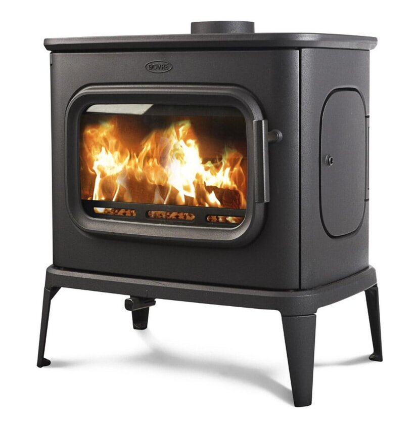 Kaminofen Gussofen Dovre Saga 301 - 10 kW - Schwarz