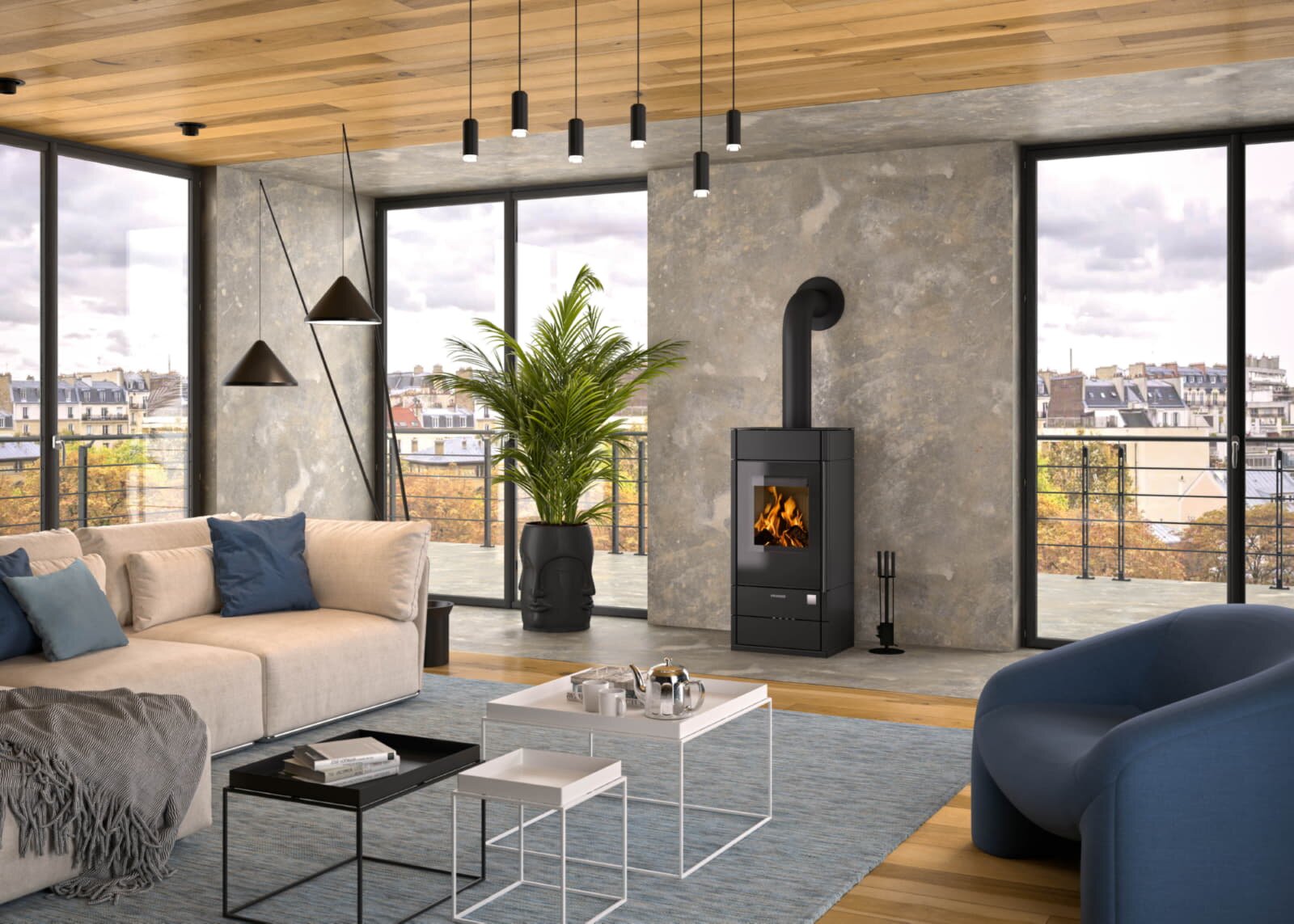 Kaminofen Oranier Teja (W+) - 6 kW