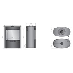 Kaminofen Oranier Feras - 7 kW