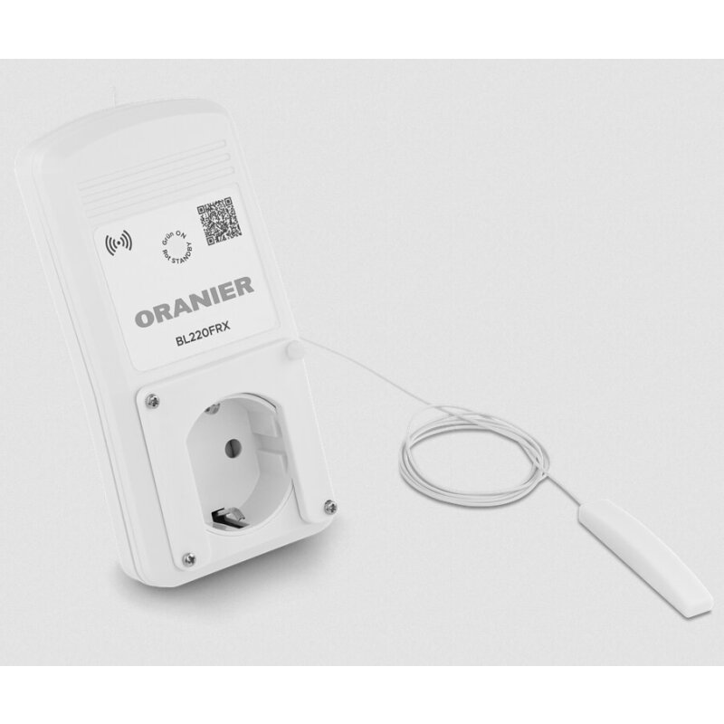 Oranier Funkempfänger- Zwischenstecker für Unterdruckwächter- System