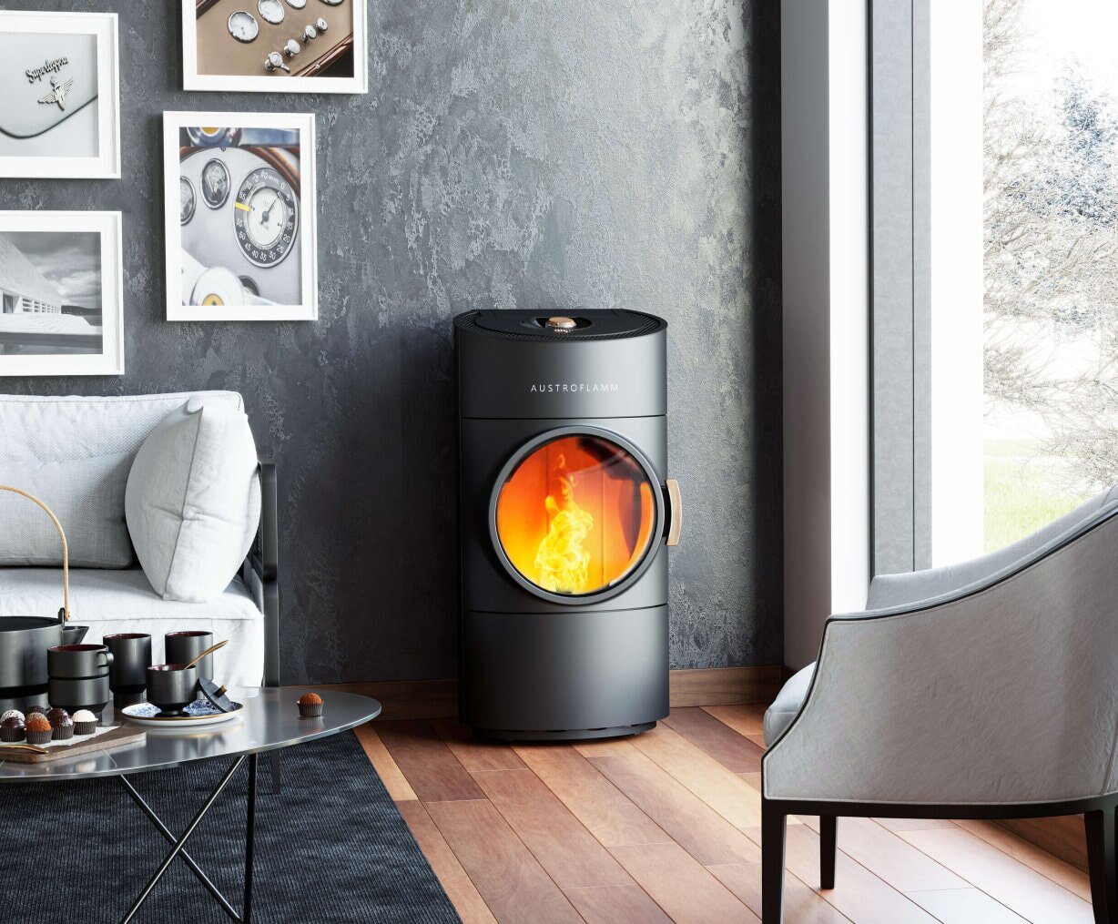 Pelletofen Austroflamm Clou Compact - 6 KW