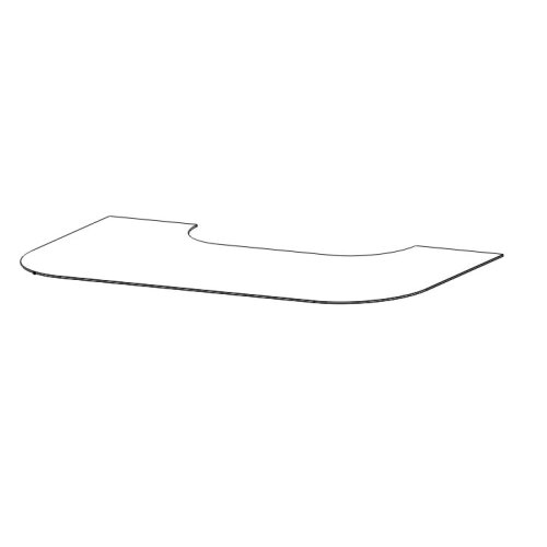 Austroflamm Glasvorlegeplatte für Clou Duo - 1430 x...