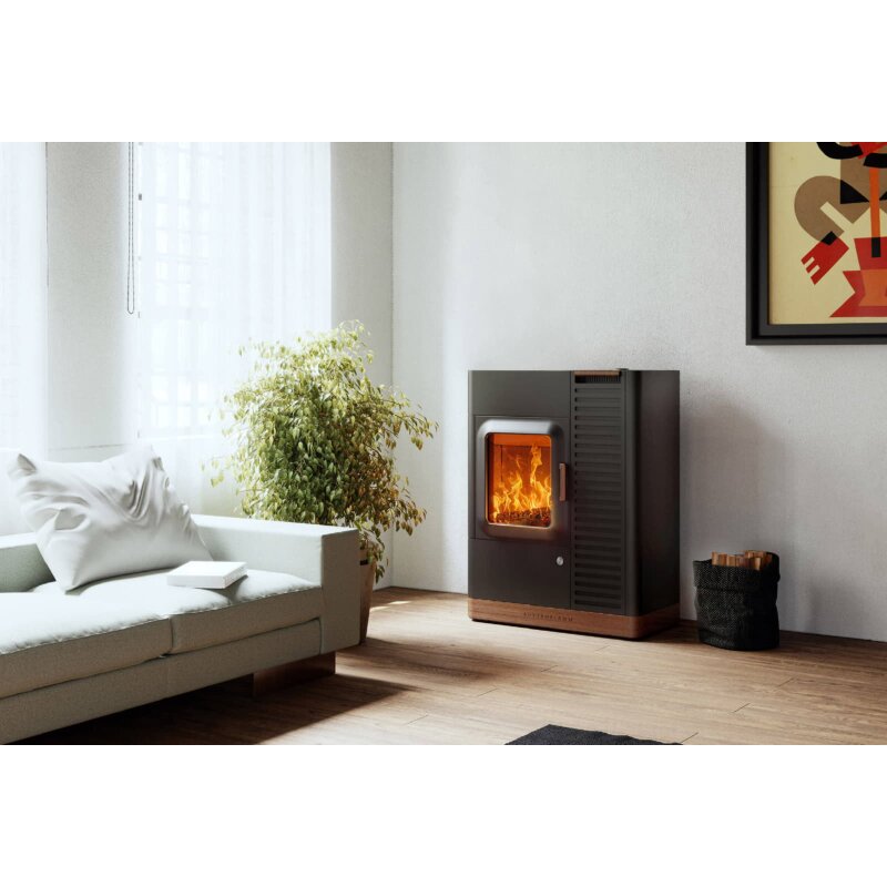 Kombiofen Pellet & Scheitholz Austroflamm Mo Duo - 9,4 kW