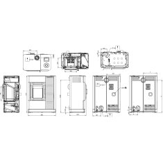 Kombiofen Pellet &amp; Scheitholz Austroflamm Mo Duo - 9,4 kW