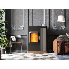 Kombiofen Pellet &amp; Scheitholz Austroflamm Mo Duo - 9,4 kW