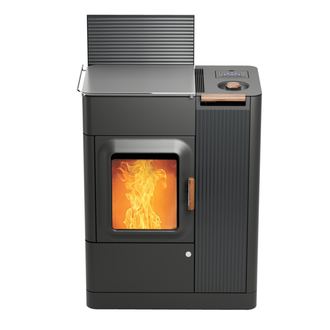 Kombiofen Pellet & Scheitholz Austroflamm Mo Duo Cook - 9,4 kW