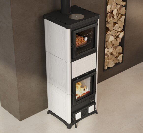 Kaminofen La Nordica Prestige Line - Nova Forno Majolika - 11,8 kW