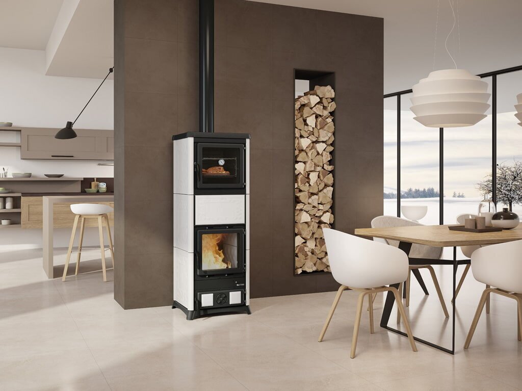 Kaminofen La Nordica Prestige Line - Nova Forno Majolika - 11,8 kW