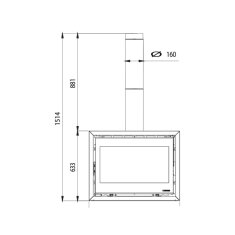 Kaminofen La Nordica Prestige Line - Dante 5.0 - 12,4 kW