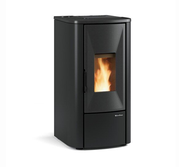 Pelletofen La Nordica Extraflame Prestige Line - Lina Top - 7 kW - Schwarz
