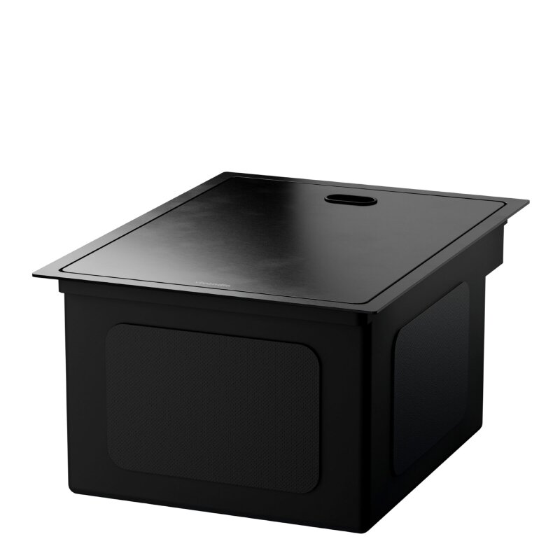 Vivandio Outdoor Spüle MC mit versenkbarer Armatur - schwarz