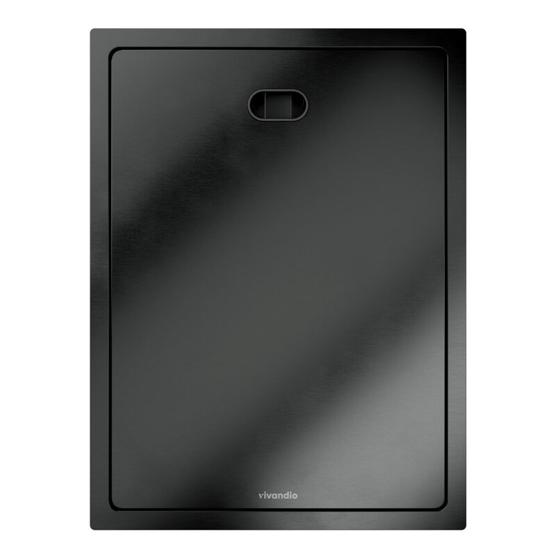 Vivandio Outdoor Spüle MC mit versenkbarer Armatur - schwarz