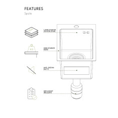 Vivandio quub Cocktailstation mit K&uuml;hlschrank und Sp&uuml;le, Schwarz