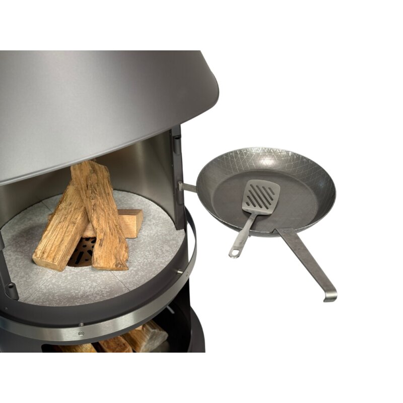 Firestar Schmiedeeisen Pfanne Ø32 cm für DN 550 Mesh (3. Generation)