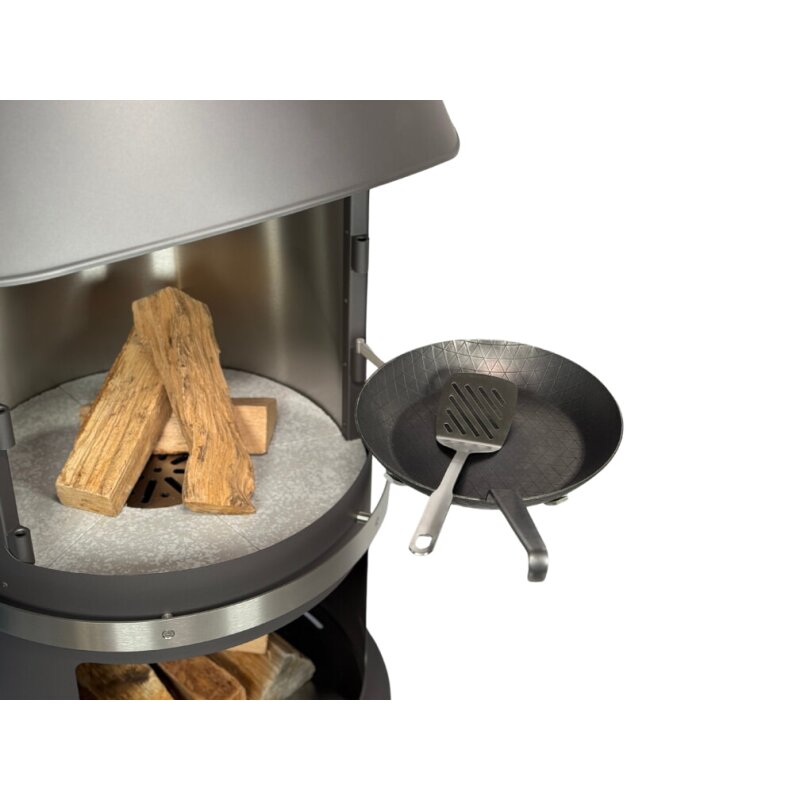 Firestar Schmiedeeisen Pfanne Ø28 cm für DN 550 Mesh (3. Generation)