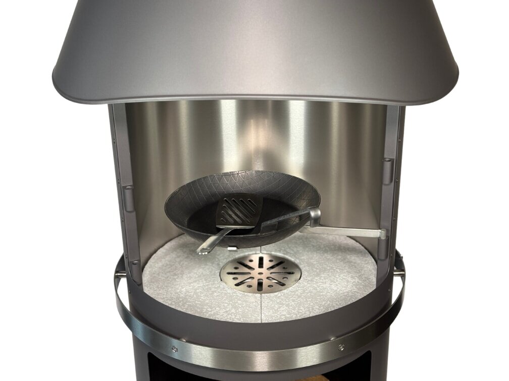 Firestar Schmiedeeisen Pfanne Ø28 cm für DN 550 Mesh (3. Generation)